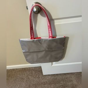 Clinique Silver Tote bag